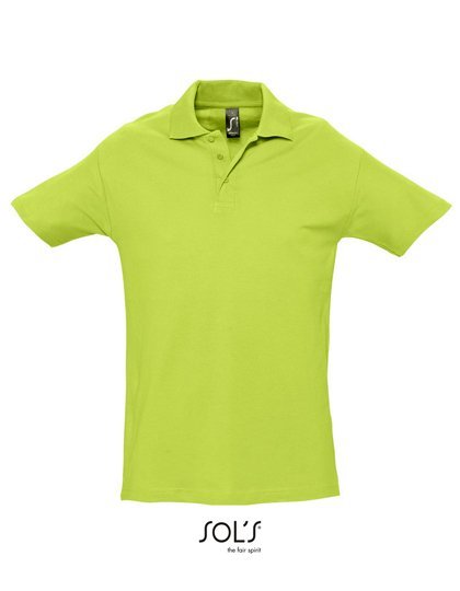 SOL´S Polo Spring II en Coton, White S, L562