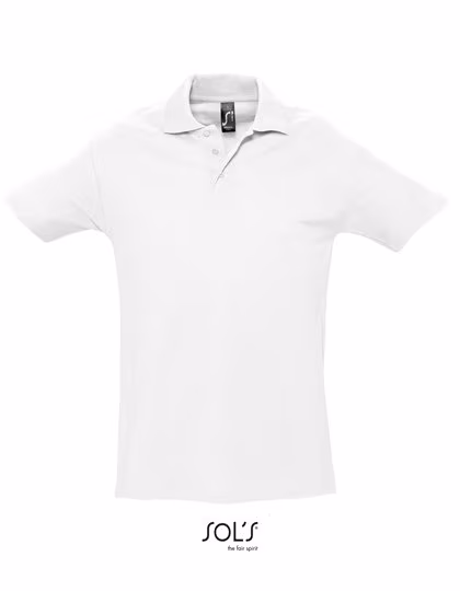 SOL´S Polo Spring II en Coton, White S, L562