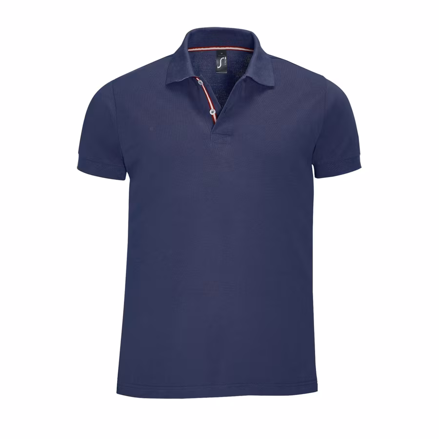 SOL´S Polo contrasté avec col rayé, Dark Grey (Solid)/Orange S, L589