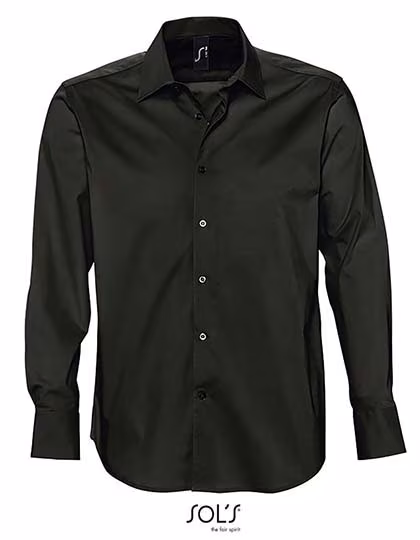 Men´s Stretch-Shirt Brighton Long Sleeve