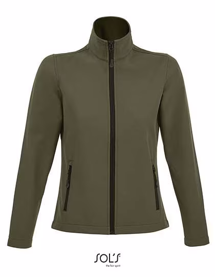 SOL´S Giacca Softshell Race con tasche da Donna, Army XL, L838