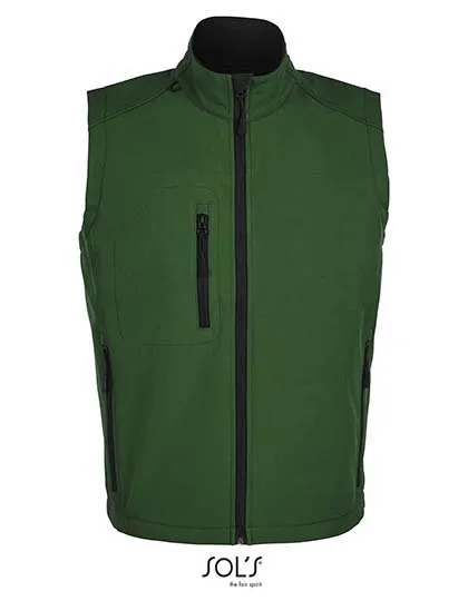 SOL´S Softshell Weste wasserdicht atmungsaktiv für Herren, Bottle Green XL, L846