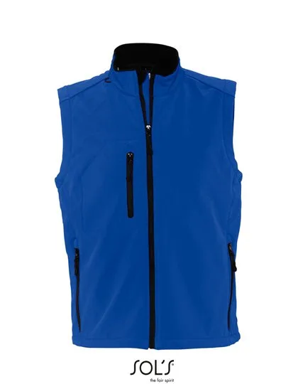 SOL´S Softshell Weste wasserdicht atmungsaktiv für Herren, Royal Blue 241 XL, L846