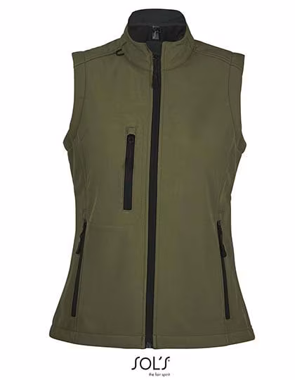 SOL´S Gilet softshell avec cordon pour femmes, Army S, L847