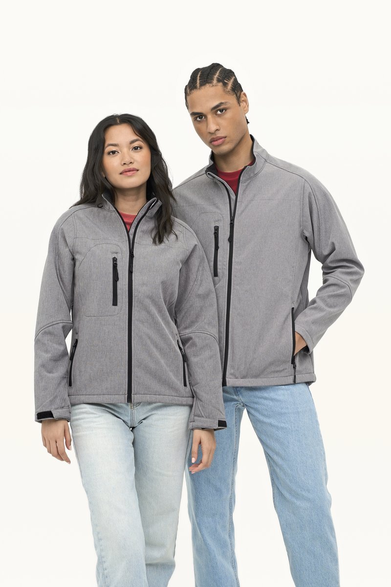 SOL´S Softshell-Jacke Roxy mit Taschen für Damen, Abyss Blue S, L863