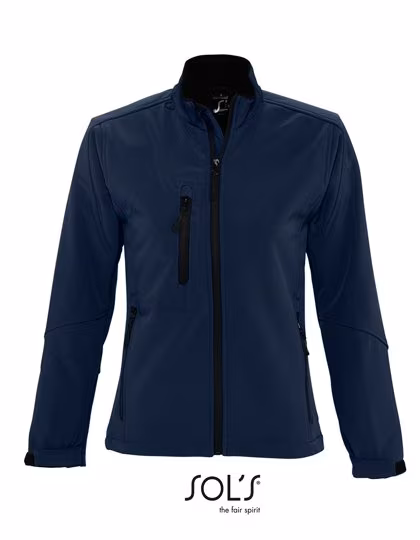 SOL´S Giacca Softshell Roxy con tasche da Donna, Abyss Blue S, L863