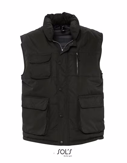 SOL´S Gilet matelassé pour hommes avec poches