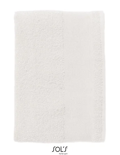 SOL´S Badetuch Island 70 aus 100% Baumwolle, White 70 x 140 cm, L891