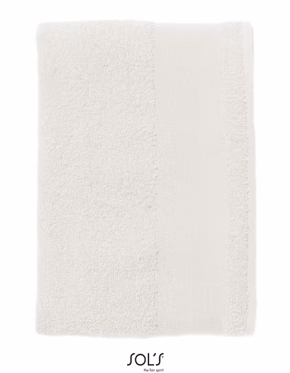 SOL´S Handtuch Bayside 50 aus Baumwolle, White 50 x 100 cm, L897