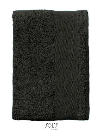 SOL'S Bath Towel Bayside 70, 100% Cotton, Dark Grey (Solid) 70 x 140 cm, L898