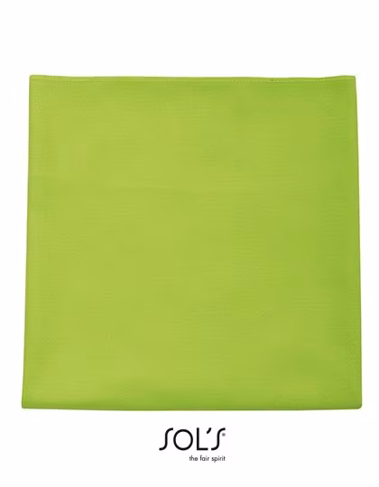 SOL´S Serviette en microfibre Atoll 30, 90% Polyester, Apple Green 30 x 50 cm, L904