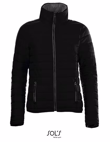 SOL´S Giacca da Donna antivento e idrorepellente, Black S, L914