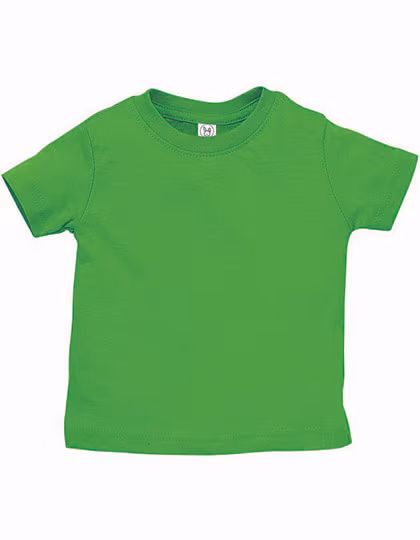 Rabbit Skins T-shirt bébé en Coton ringspun, White 6 Monate, LA3322
