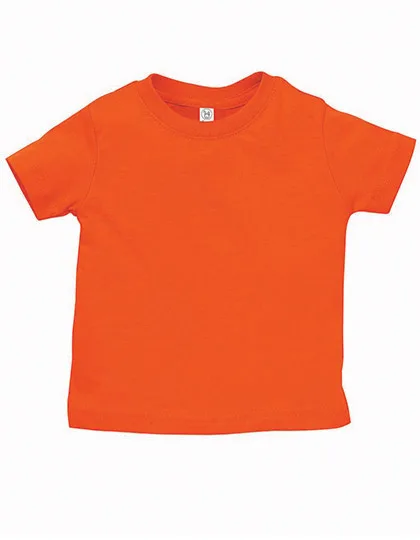 Rabbit Skins Baby T-Shirt aus ringgesponnener Baumwolle, Orange 18 Monate, LA3322
