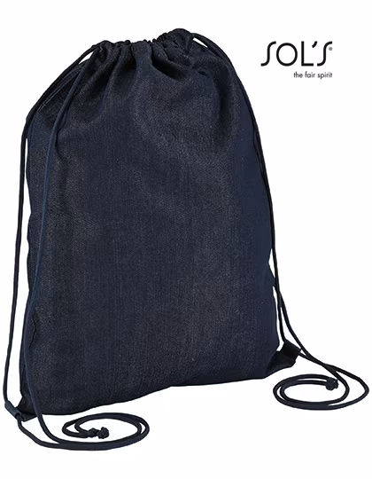SOL'S Backpack Chill made of Raw Denim, Denim Brut 34,5 x 45 cm, LB02111