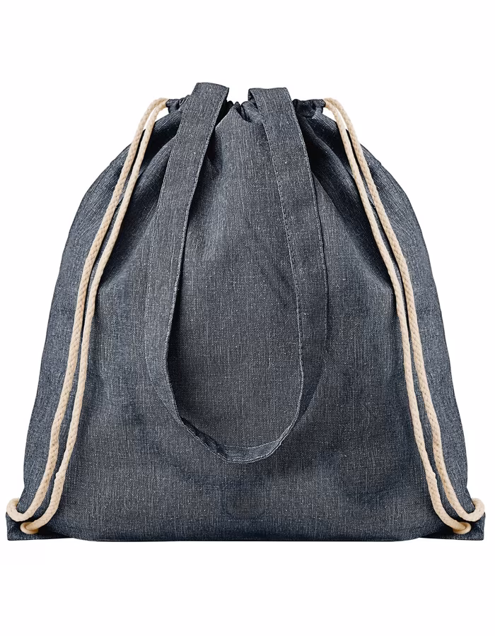 SOL´S Nachhaltiger Rucksack Atlanta mit Griffen, Heather Denim 38 x 42 cm, LB04099