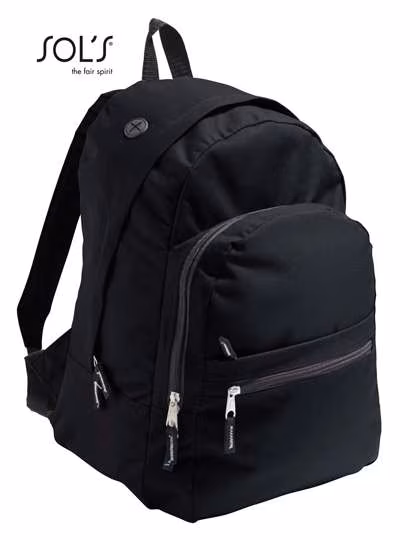 SOL´S Sac à dos polyvalent Express avec sortie pour écouteurs, Black 33 x 43 x 17 cm, LB70200
