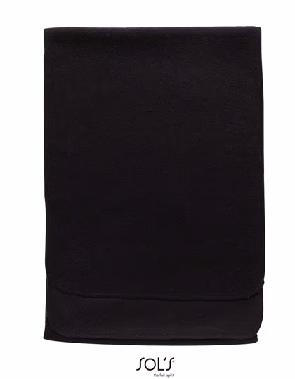 SOL'S Écharpe polaire Arctic en 100% Polyester, Black 180 x 30 cm, LC88103