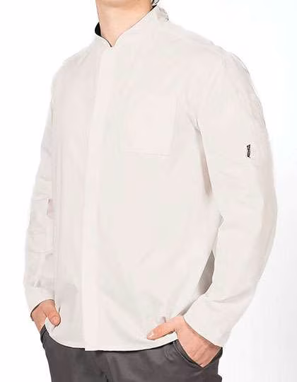 Le Chef Chef Jacket with StayCool System and Chest Pocket, White L, LF118L