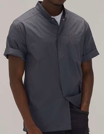 Le Chef Camicia Prep Slim Fit da Uomo, White M, LF120M