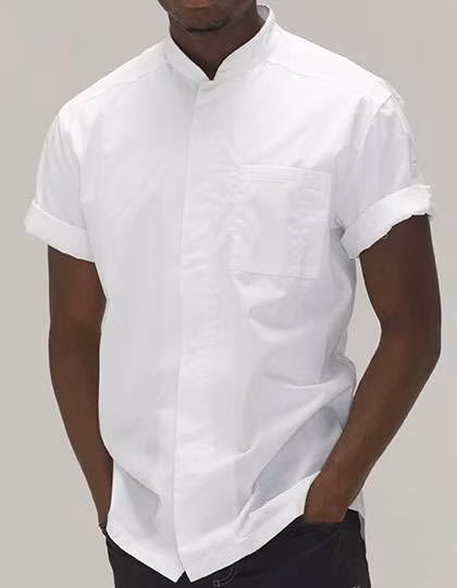 Le Chef Prep Schmal geschnittenes Prep Hemd Herren, White XXL, LF120M