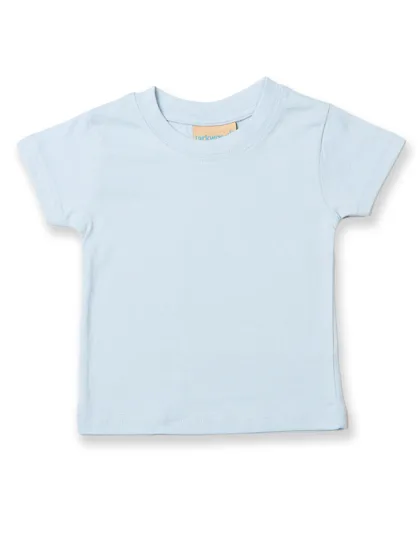 Larkwood Baby-Kinder T-Shirt aus Baumwolle, Pale Blue 5-6 Jahre, LW020