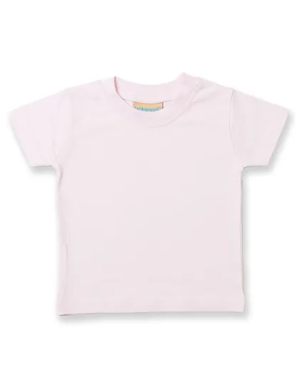 Larkwood Baby-Kids T-Shirt made of Cotton, Pale Pink 12/18 Monate, LW020