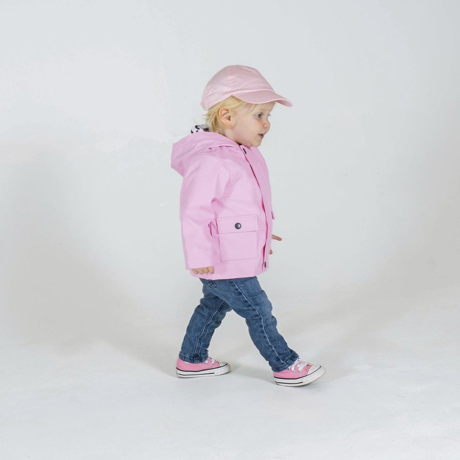 Larkwood Baby Cap aus Baumwoll-Twill mit Gummizug, Navy 1-2 Jahre, LW090