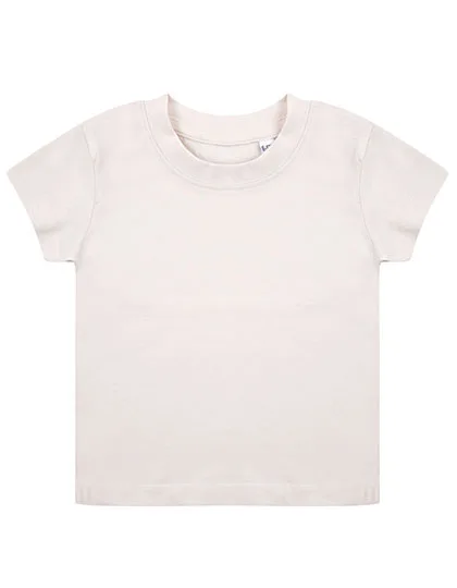 Larkwood Bio-Baumwolle T-Shirt für Kinder, Natural 3/6 Monate, LW620