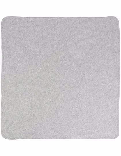 Larkwood Coperta Morbida in 100% Cotone, Heather Grey One Size, LW900