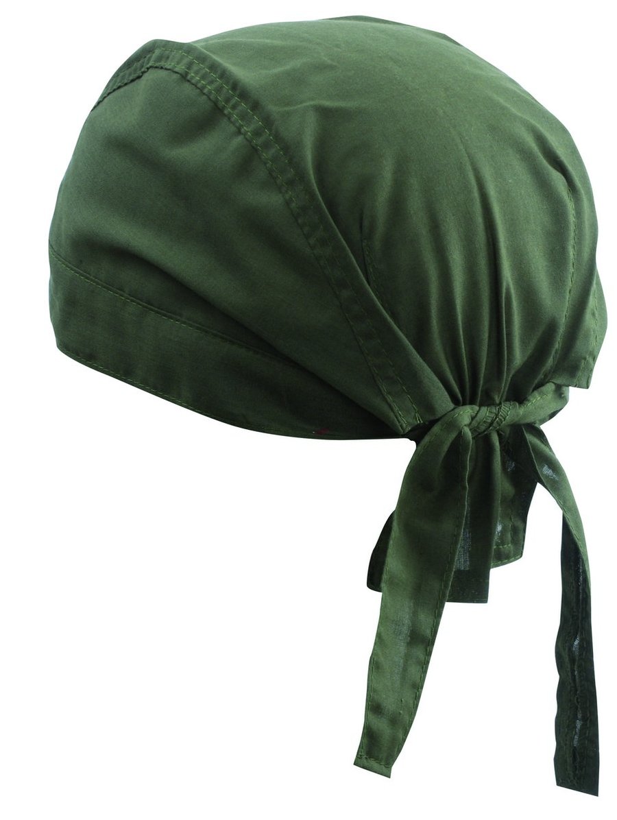Myrtle beach Bandana Hut aus Polyester-Baumwolle, Black One Size, MB041