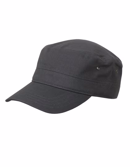 Myrtle beach Militär-Cap aus Baumwollcanvas mit Velcro, Red One Size, MB095