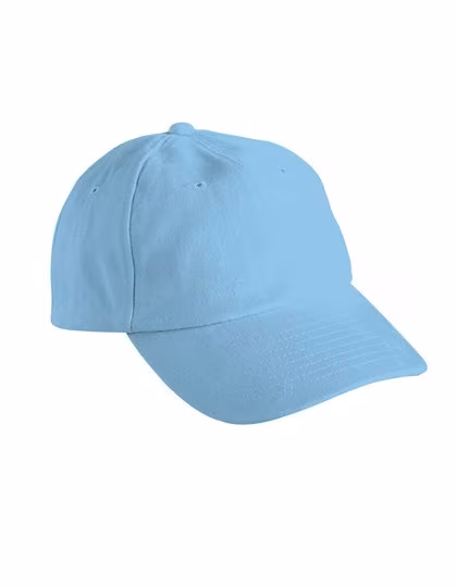Myrtle Beach 6-Panel Cap Schwarz, Aqua 58 cm, MB6111