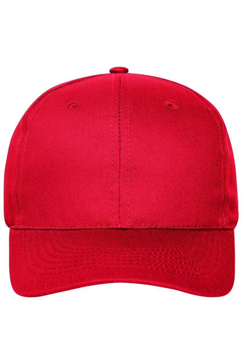 Myrtle beach 6-Panel-Cap aus Bio-Baumwolle, Black One Size, MB6236