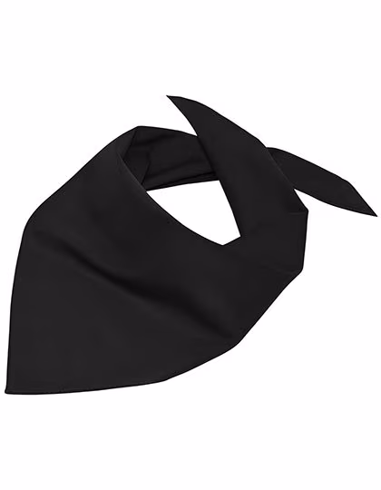 Myrtle beach Bandana Triangolare in Poliestere-Cotone, Dark Grey One Size, MB6524