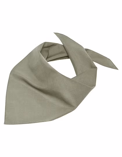 Myrtle beach Dreieckiges Halstuch aus Polyester-Baumwolle, Khaki One Size, MB6524