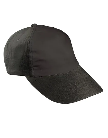 Myrtle Beach Cappellino 5 Pannelli per Bambini, Black One Size, MB7010