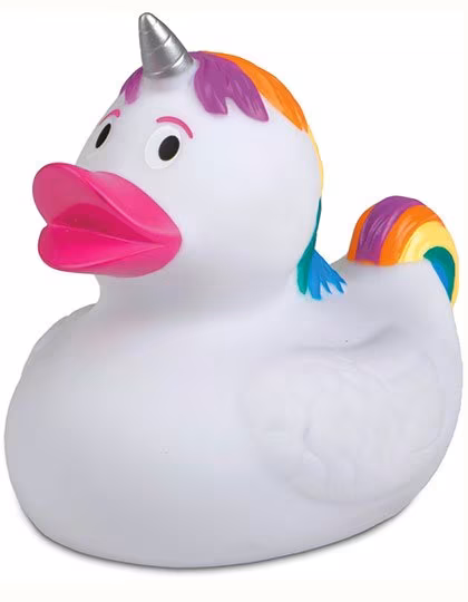 Mbw Schnabels® Quietsche-Ente Einhorn 100% PVC, Standard 80 mm, MBW131265