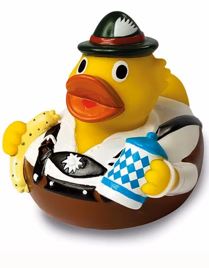 Mbw Oktoberfest Squeaky Duck in Design, Standard 80 mm, MBW132065