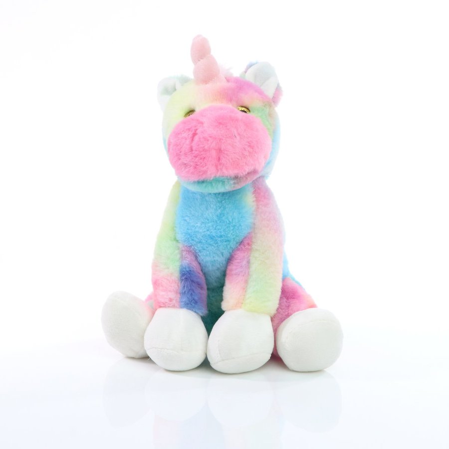 Mbw MiniFeet® Plüsch Einhorn Lulu 25 cm, Multicolour 25 cm, MBW160821
