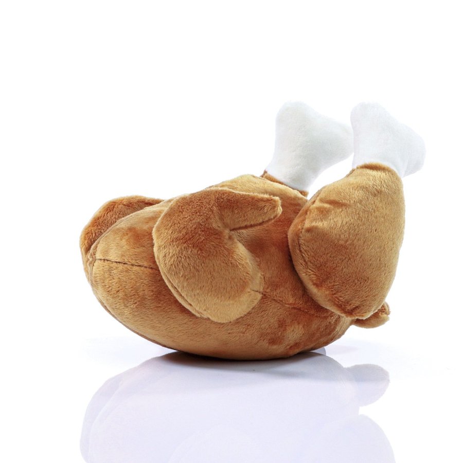 Mbw MiniFeet® Hundespielzeug Hähnchen mit Knisterfunktion, Brown One Size, MBW170006