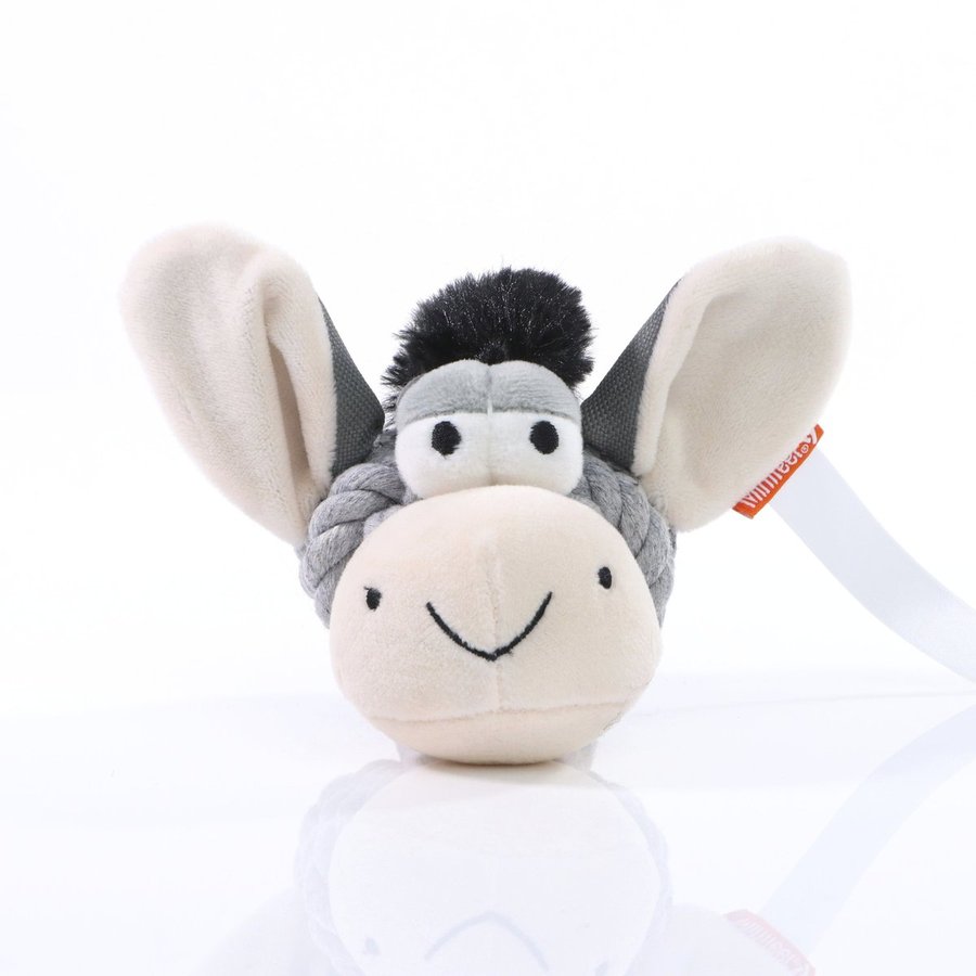 Mbw Hundespielzeug Knotentier Esel grau, Grey One Size, MBW170020