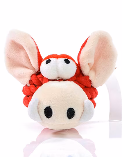 Mbw MiniFeet® Knotentier Wildschwein für Hunde, Red One Size, MBW170023