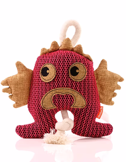 Mbw MiniFeet® Hundespielzeug Monster mit Knisterfunktion, Pink One Size, MBW170032