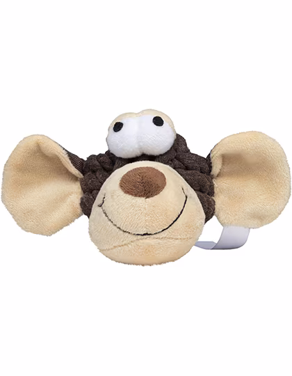 Mbw MiniFeet® Hundespielzeug Knotentier Affe, Brown One Size, MBW170053