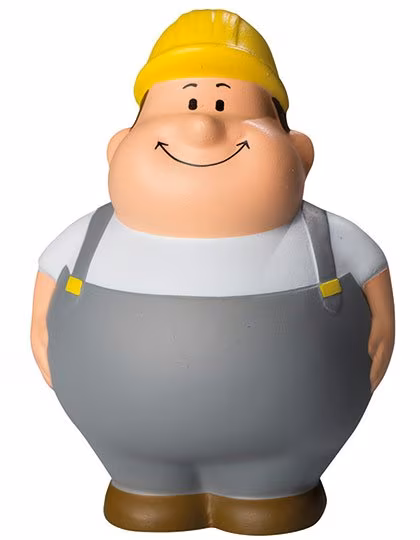 Mbw SQUEEZIES® Bauarbeiter Bert® Standard 10 cm (MBW24261), MBW24261