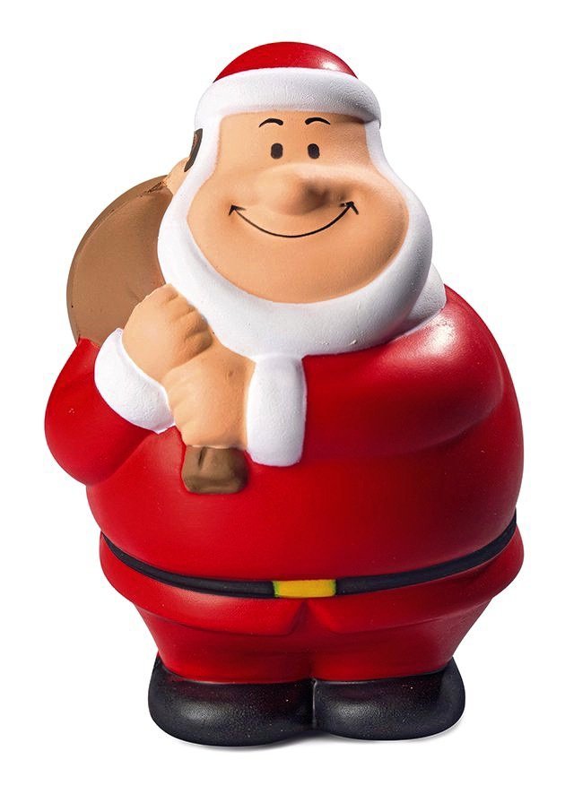 Mbw SQUEEZIES® Santa Bert® Antistressball 10 cm, Standard 10 cm, MBW24267