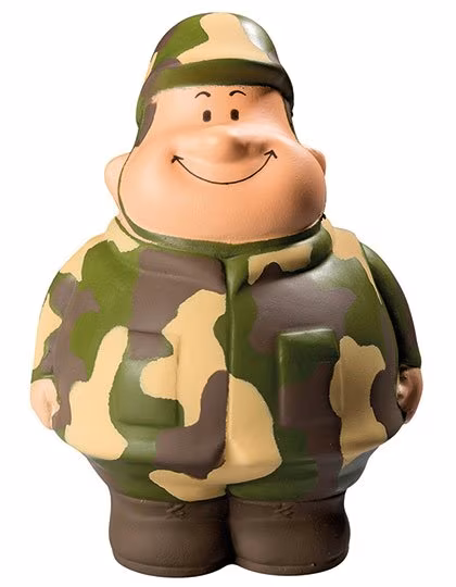 Mbw SQUEEZIES® Antistressball Gefreiter Bert® 10 cm, Standard 10 cm, MBW24269