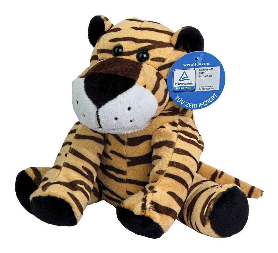 Mbw MiniFeet® animal de zoo tigre David 18 cm, Standard 18 cm, MBW60032