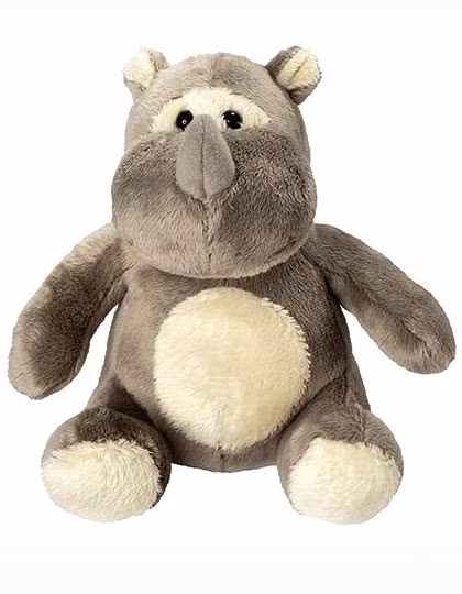 Mbw MiniFeet® Plüsch Nashorn Leif 14,5 cm, Standard 14 cm, MBW60263